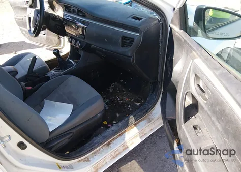 2014 Toyota Corolla L z USA, uszkodzony, nr VIN 5YFBURHEXEP055439